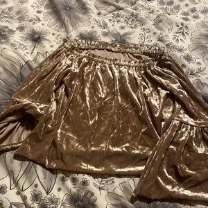 Altar’d State crop top blouse women’s size small